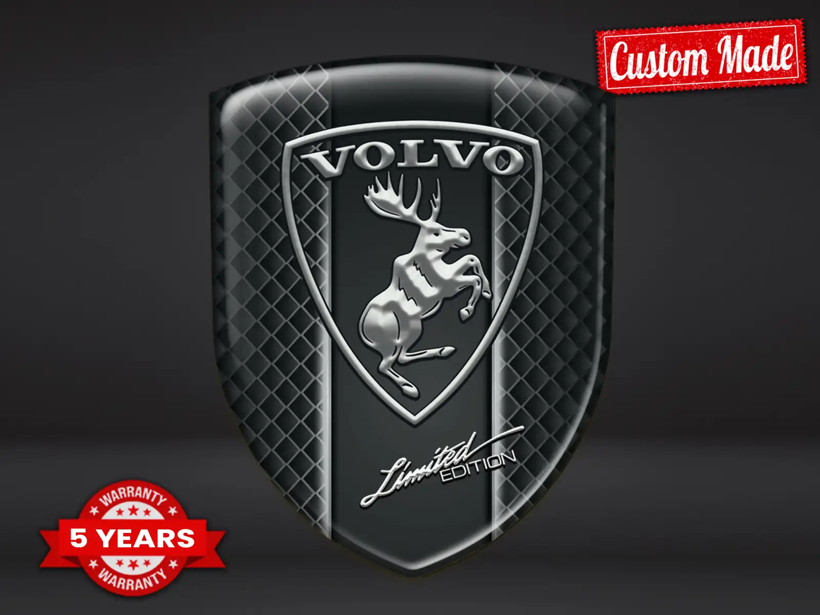 Volvo Sticker Silicone Pro Max Resilient Elegant Performance